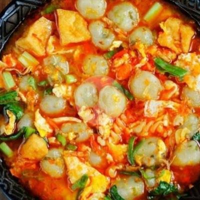 Seblak Baso Ikan Mbak Yu menu SEBLAK & ICE MBAK YU, Pulosari