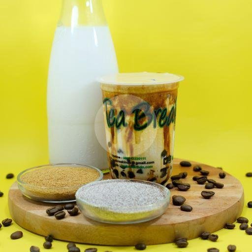 Dalgona Coffe menu Tea Break, Pujasera Kalimantan