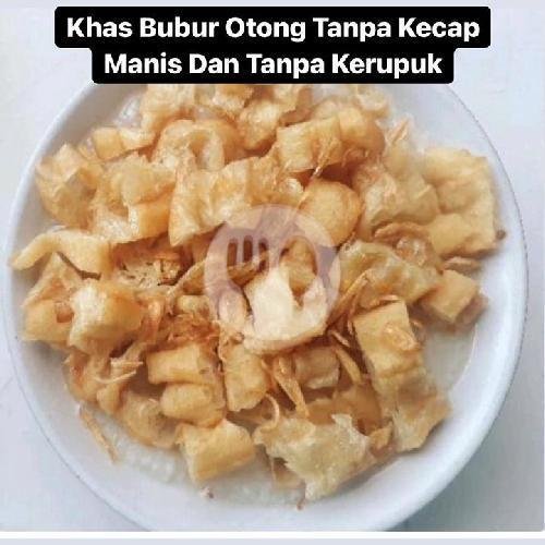 Bubur Cakwe 1/2 Porsi menu Bubur Ayam Pak Otong, Jendral Sudirman