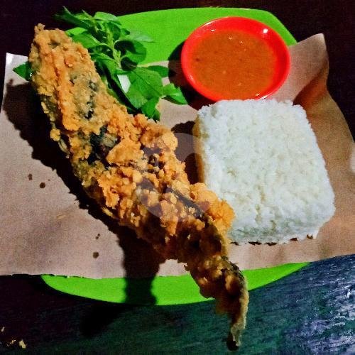 Telor Dadar + Nasi + Sambal Tomat / Bawang + Lalapan menu Lalapan Ojo Lali, Lowokwaru