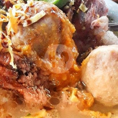 Sop Cokor(kaki Sapi) + Iga menu Mie Kocok Persib Gorowok, Jendral Ahmad Yani