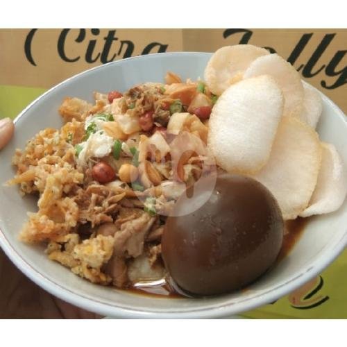 Bubur Polos menu Bubur Ayam Citra Jolly, Waru