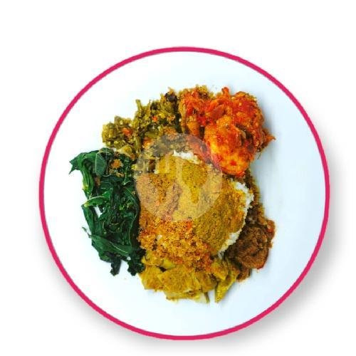 Nasi Padang Ayam Sambal Ijo menu RM Masakan Padang Ridho Nasi Padang, Cipete