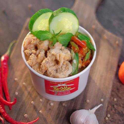 Cumi Asam Manis Pedas Rice Bowl menu Warung Makan Ikan Segar