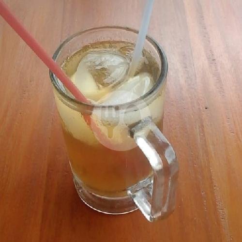 Teh Panas menu Mie Ayam Bakso Najah, Seyegan