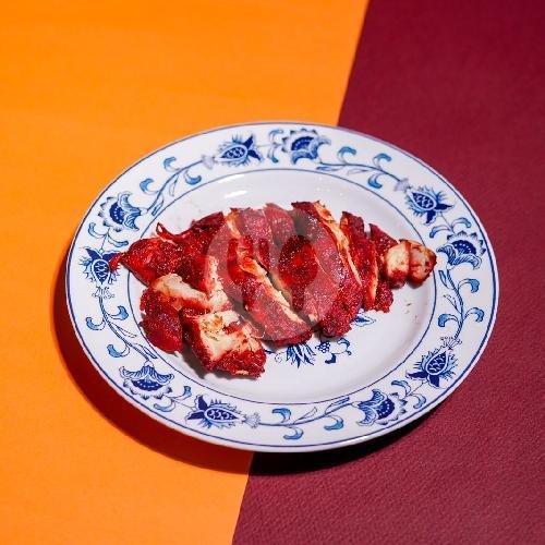 Pangsit Rebus Chilli Oil menu Mie Sapi Jaya, Ngaglik, Sleman, DIY