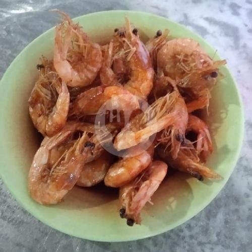 Udang Rebus menu Warung Seafood Devi