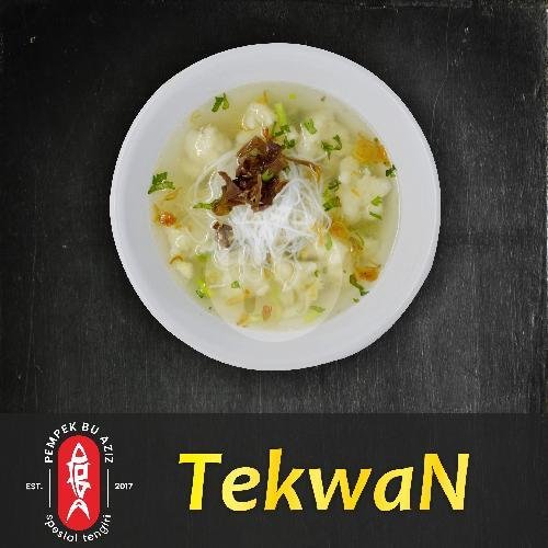 Pempek Porsi menu Pempek Bu Aziz, Gunung Simping