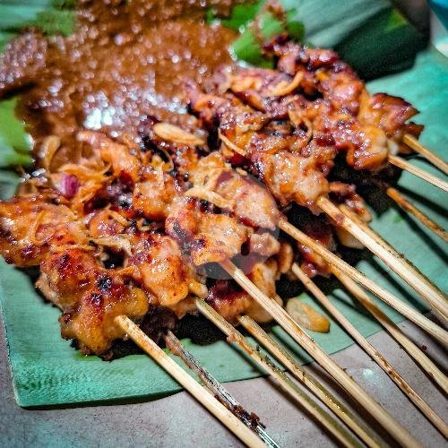 Sate ayam (20 tusuk) Bumbu kacang menu Sate Madura PWI, Jl. Media Massa