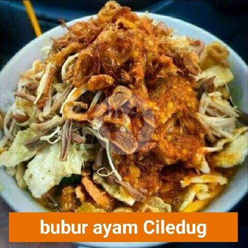 Bubur Ayam Raja Sulaiman Pakai Cakweh menu Bubur Ayam Special Yusuf Khas Riau, Karang Tengah