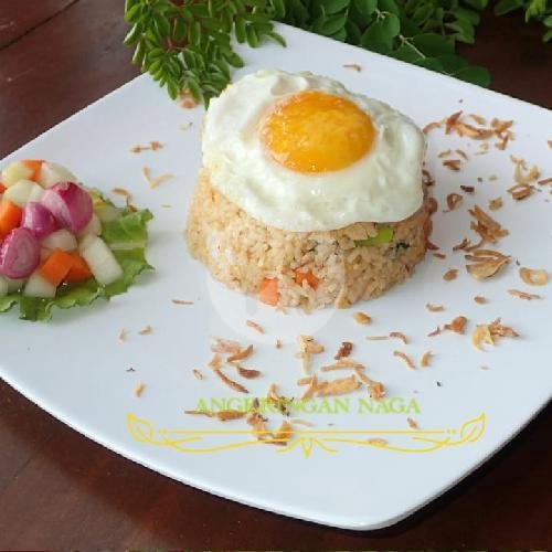 Nasi Goreng Telur menu Angkringan Naga, Glagah