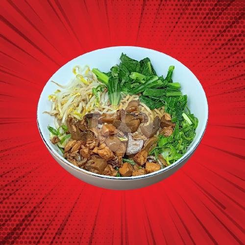 Mie Ayam Jamur Bakso Pangsit menu Mie Ayam Bangka M Yusuf, Nusa Indah Raya