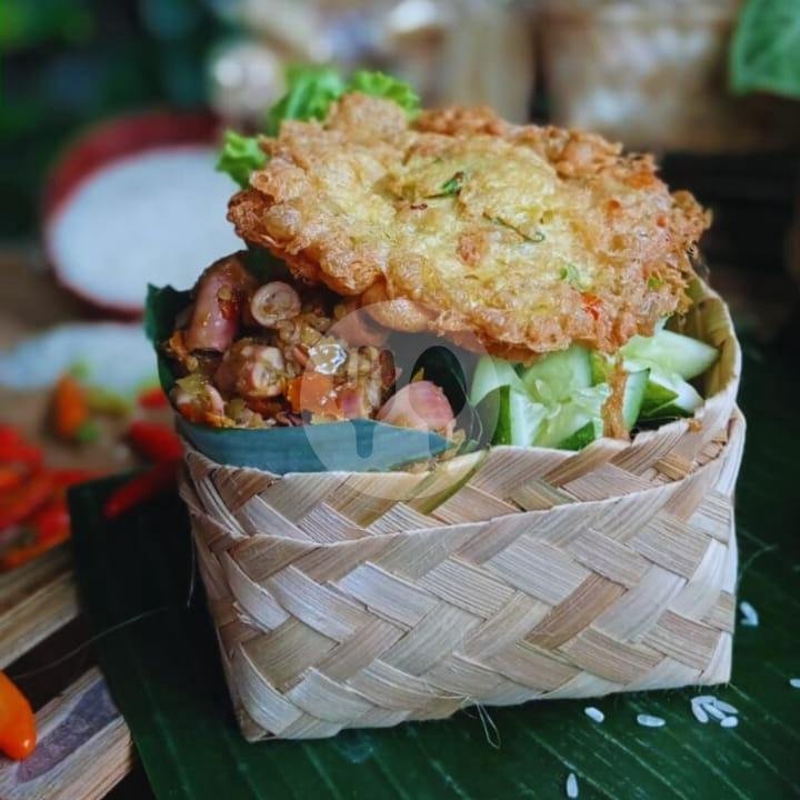 Boss Cumi Teplok (Telor Ceplok) MAD menu Boss Cumi (Nasi Sambel Cumi Pedas), Tamantirto