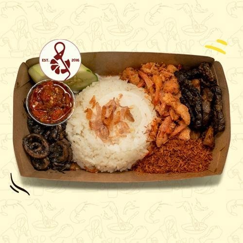 Nasi Soto Bening menu Kedai Nyali, Rungkut