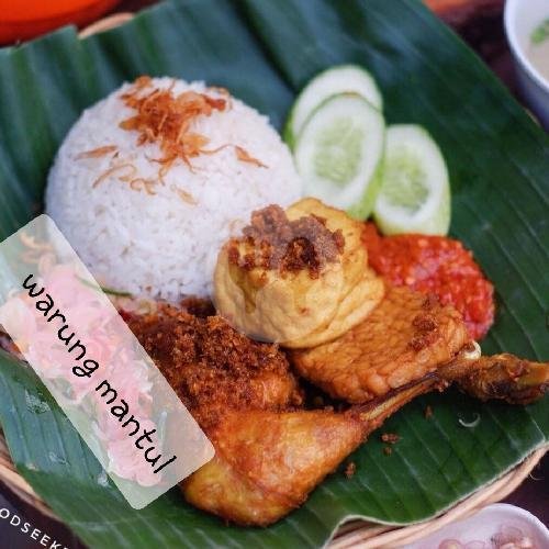 Paket Ayam Goreng menu Warung Mantul, Jatinegara