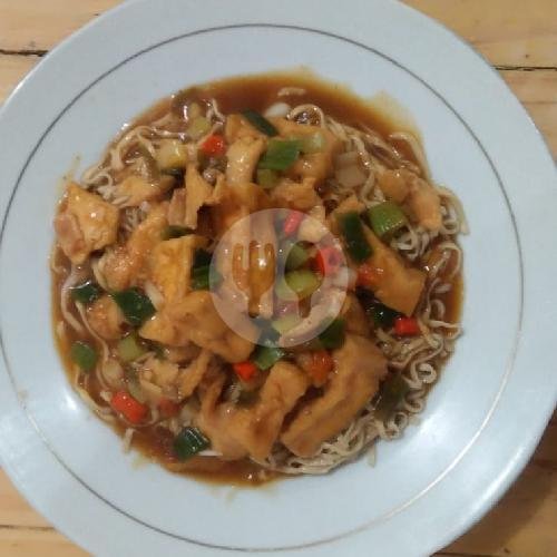 Mie Goreng Pangsit Rebus menu Bakmi 515 Bakmi Jakarta, Muntilan