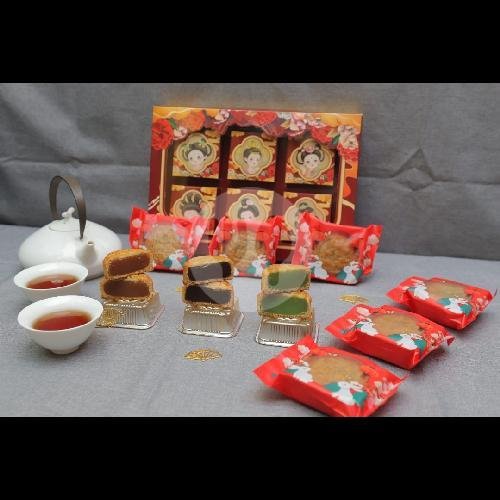 Little Mooncake Isi 4 Pcs menu Ichi ichi Japanese Bakery, Wotgandul