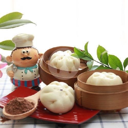1pcs Bakpao Kacang Hijau Hitam (panas min.6) menu Bakpao La Rissa, Lojiwetan