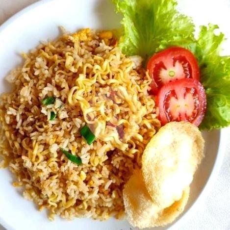 Nasi Ayam Kremes Paha menu Warmindo Epicerie, Grogol