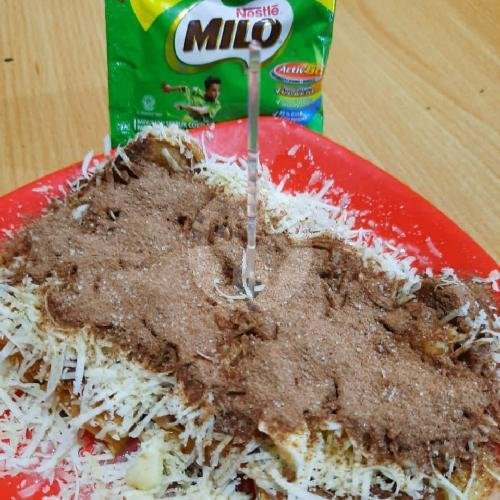 Ropang Milo Keju menu Cafe Sinar Garut, Tambora