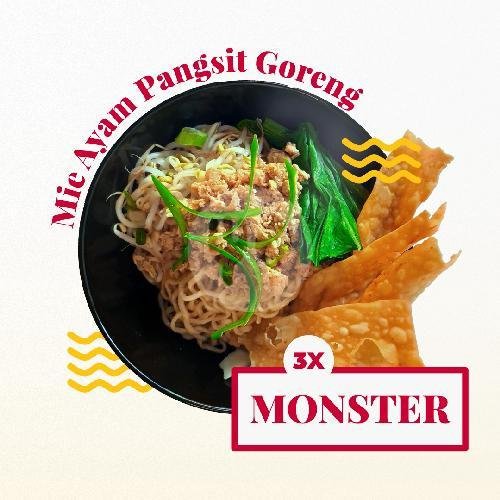 Mie Ayam Monster menu Mie Ayam Dan Pempek Palembang Nyenyes 2, Bali