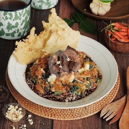 Nasi Krawu Kotak menu Depot Bu Ima, Karang Empat Besar