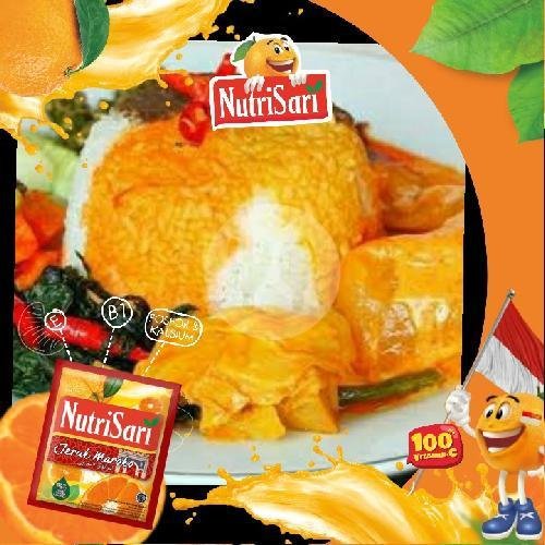 Nasi Ikan Gulai + perkedel menu Rumah Makan Padang Baringin Indah, Harjamukti