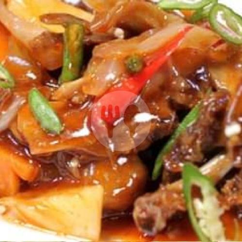 Lele Asam Manis menu Lalapan Cak No, Bugis