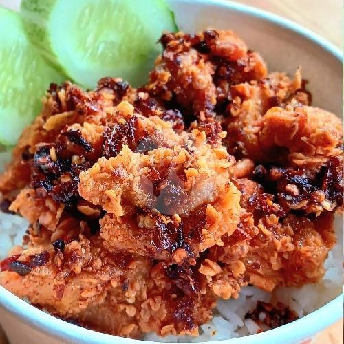 Nasi Gila Topping Telor menu Our Bento, Karyarasa