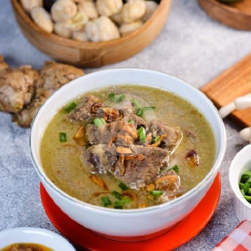Pallubasa + Telur menu Selera Sulawesi Gwalk, Ruko Taman Gapura