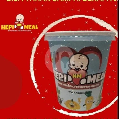 Nasi Tim Ikan Dori Wortel menu Bubur Bayi Organik Hepi Meal Kutei, Darmo, Kutei