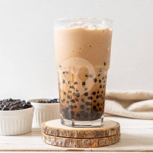 Caramel Machiato Boba menu Kedai Siwuni, Krincing