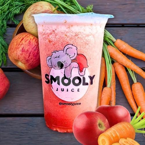 Apel Strawberry menu Smooly Juice, Ngaliyan