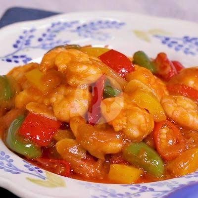 Udang Asam Manis Plus Pedas menu Sea Food dan Pecel Lele JUREP