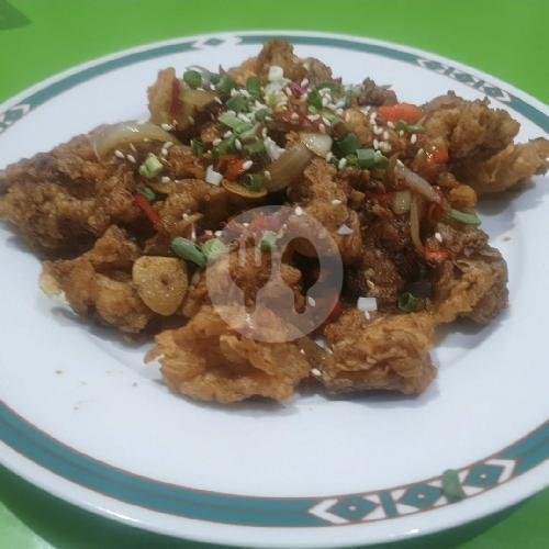 Ayam Cabai Pedas menu Dapur Padi, Dringu