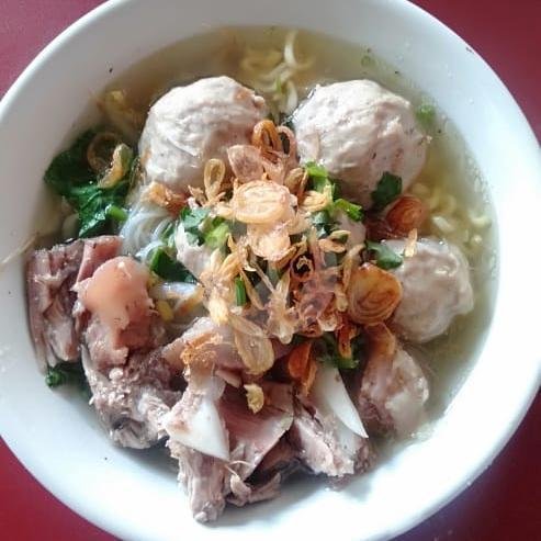 Mie Baso menu Baso Bawean, Banda