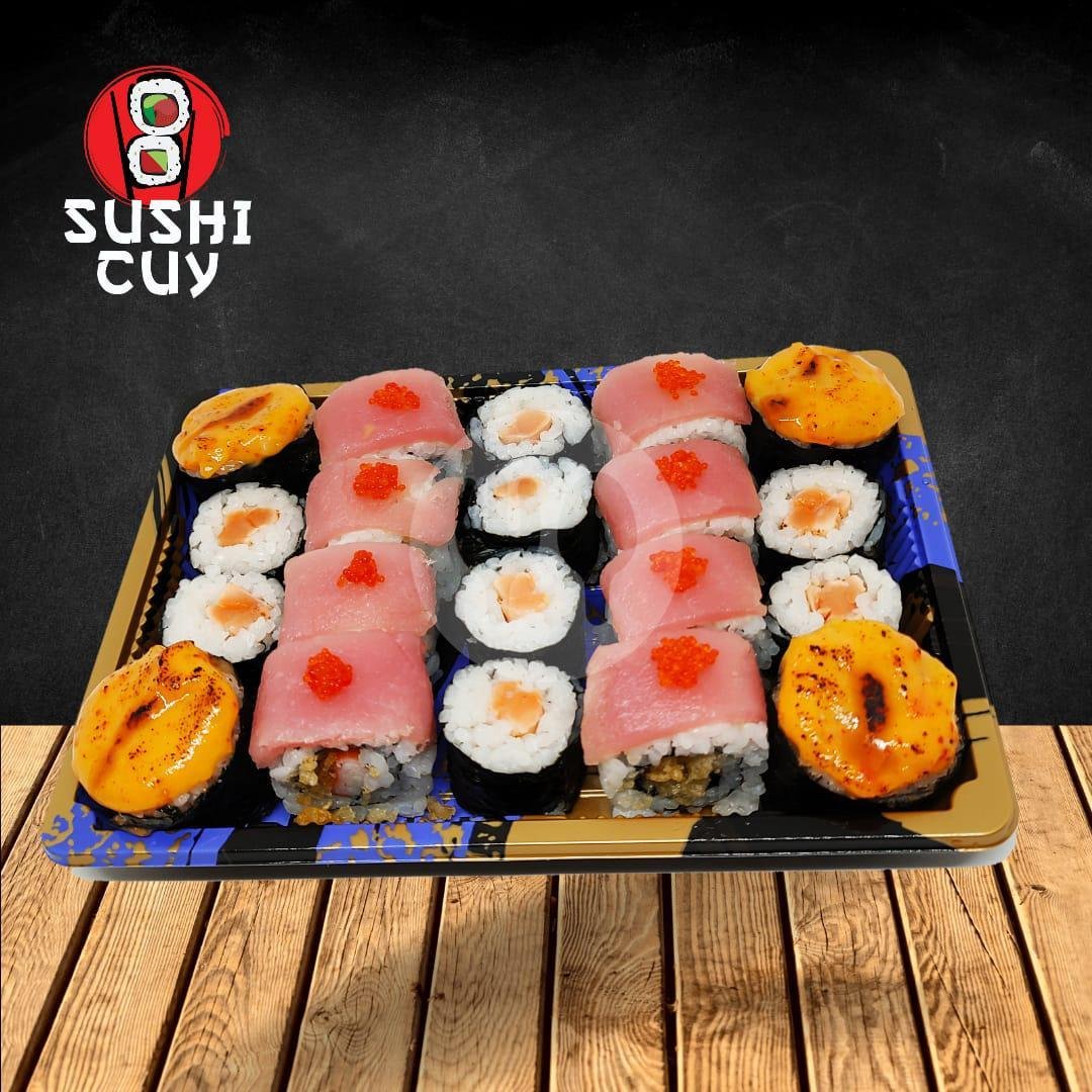 Platter 3 menu SUSHI CUY, Palmerah