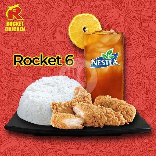 Rocket 7 menu Rocket Chicken, Sidan Polokarto