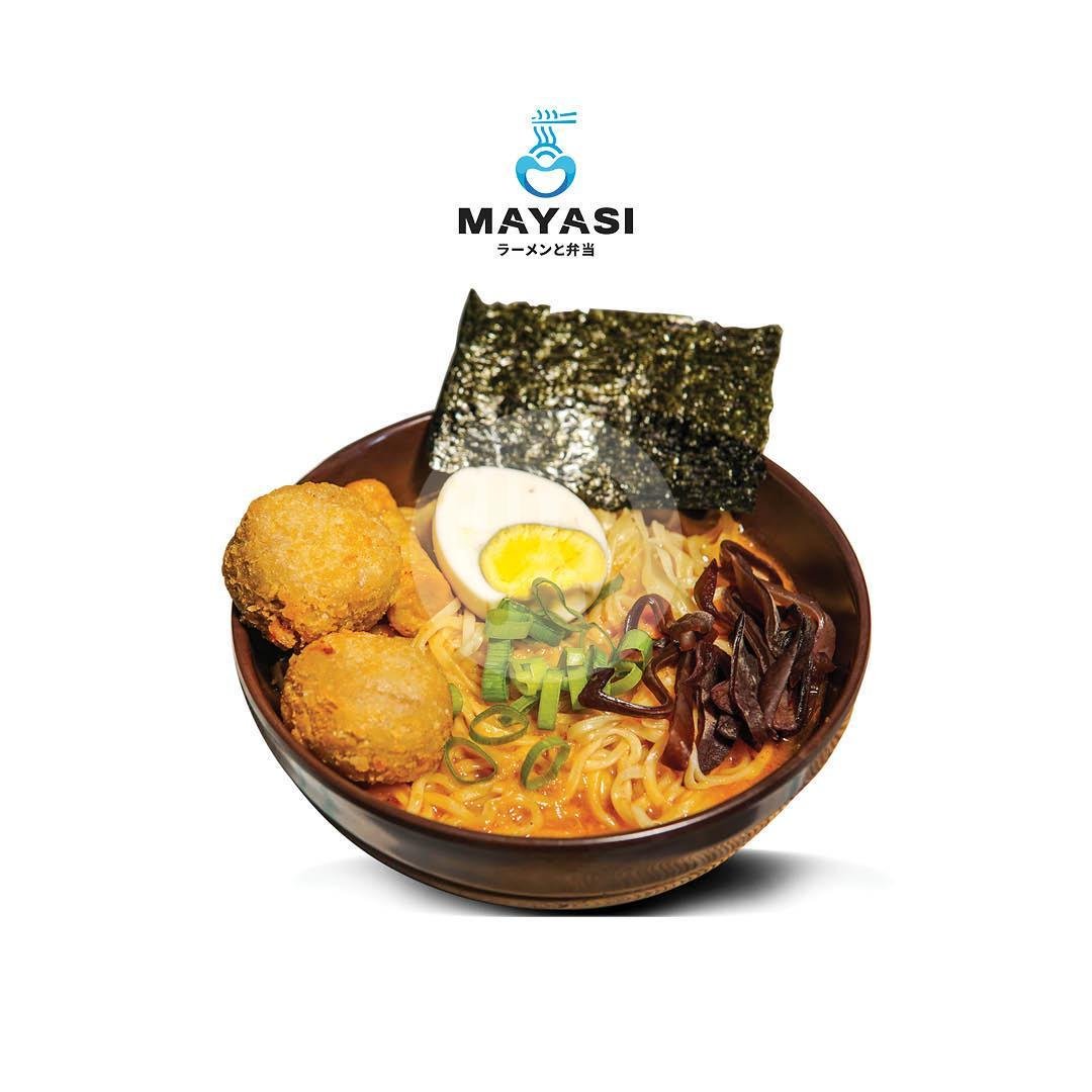 Ramen Beef menu Mayasi Ramen Bento, Yudanegara