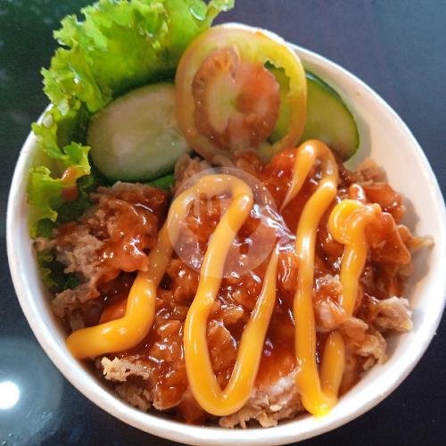 Ricebowl Ori Keju menu DKF, Slarang