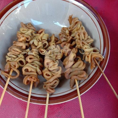 Sate Jantung menu Bubur Ayam Special Cikini, Jln. Cikini Raya