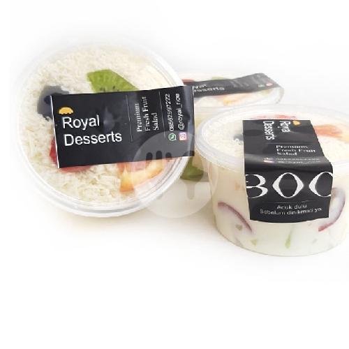 Super Creamy Pandan Coco ( Buko PANDAN) menu Royal Salad & Pudding, Parasamya