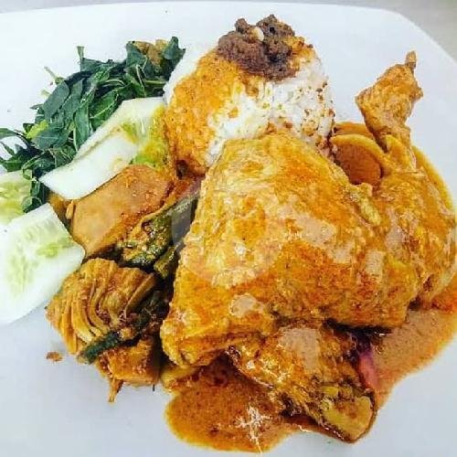 Nasi Gulai Kikil menu Nasi Padang RM Pondok Sari Jaya, Kamal Raya