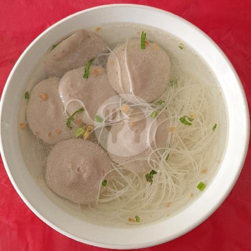 Porsi 6 Bakso Campur Kuetiaw menu Akhiang Bakso Tahu Pontianak, Jelambar