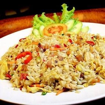 Nasi Rebus menu Depot Bakmi Surabaya Cak Kun I Gedong Kuning