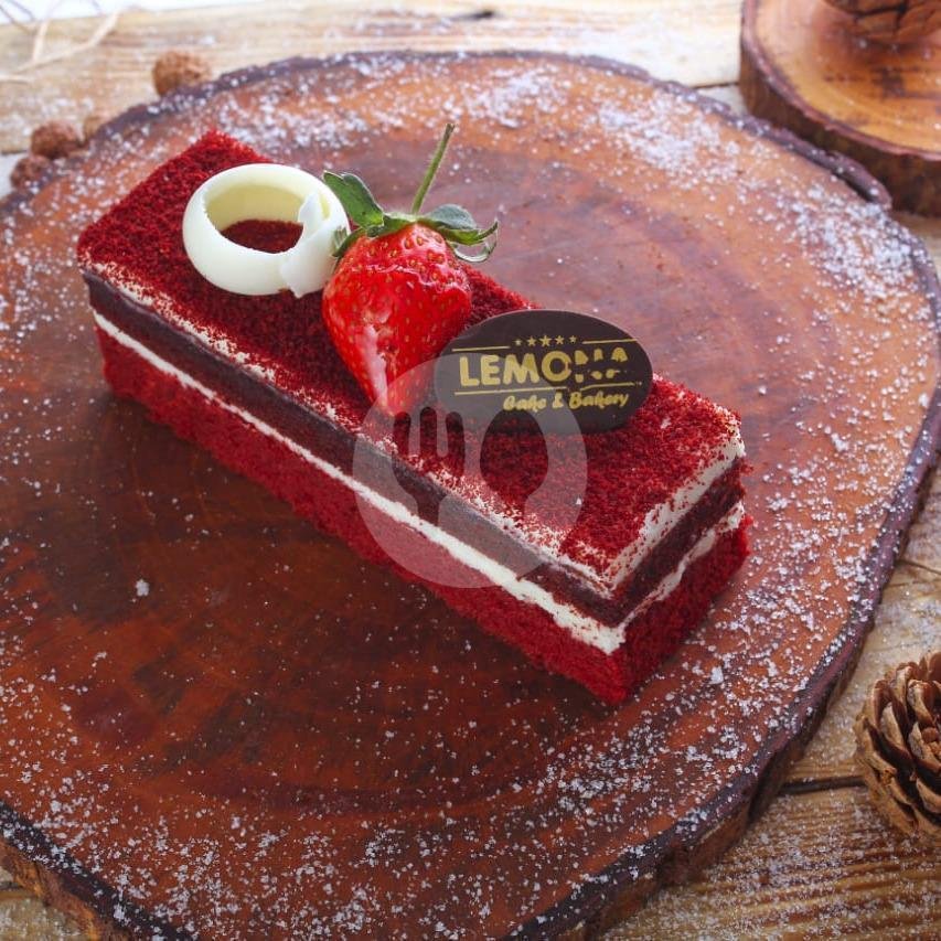Brownis Bakar menu Lemona Cake and Bakery, Dr Sukardjo