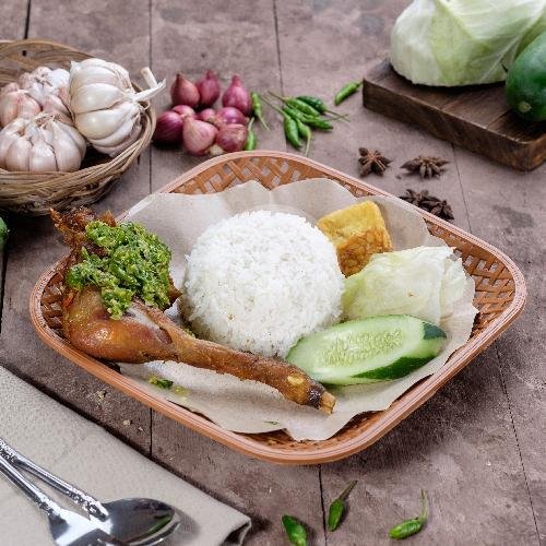 Bebek Rempah menu LIT DULIT Bebek Hitam Madura & Ayam Kremes, Jalan Brantas, Tegal Boto Lor