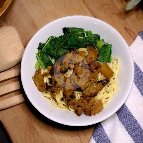 Mie Ayam menu Baso Mas Bendol, Cicadas