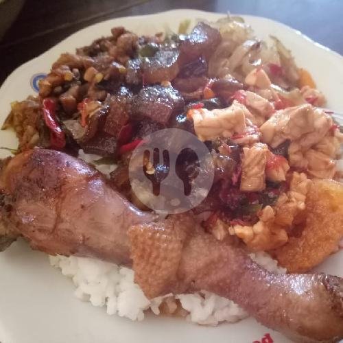 Nasi Rames Paha Bawah menu Warung Makan Pak Muhni Payak