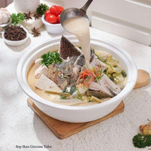Sop Ikan Gurame + Tahu menu Hao Xiang Restaurant, Gedung Apotek Roxy Lantai 2